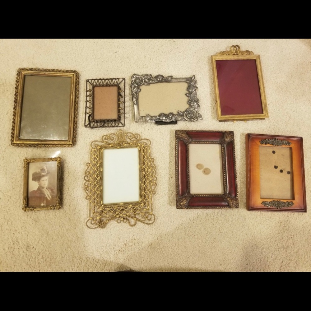 Antique picture frames